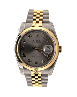 Rolex Datejust 116203 Jubilee 36mm Smooth Bezel Unworn