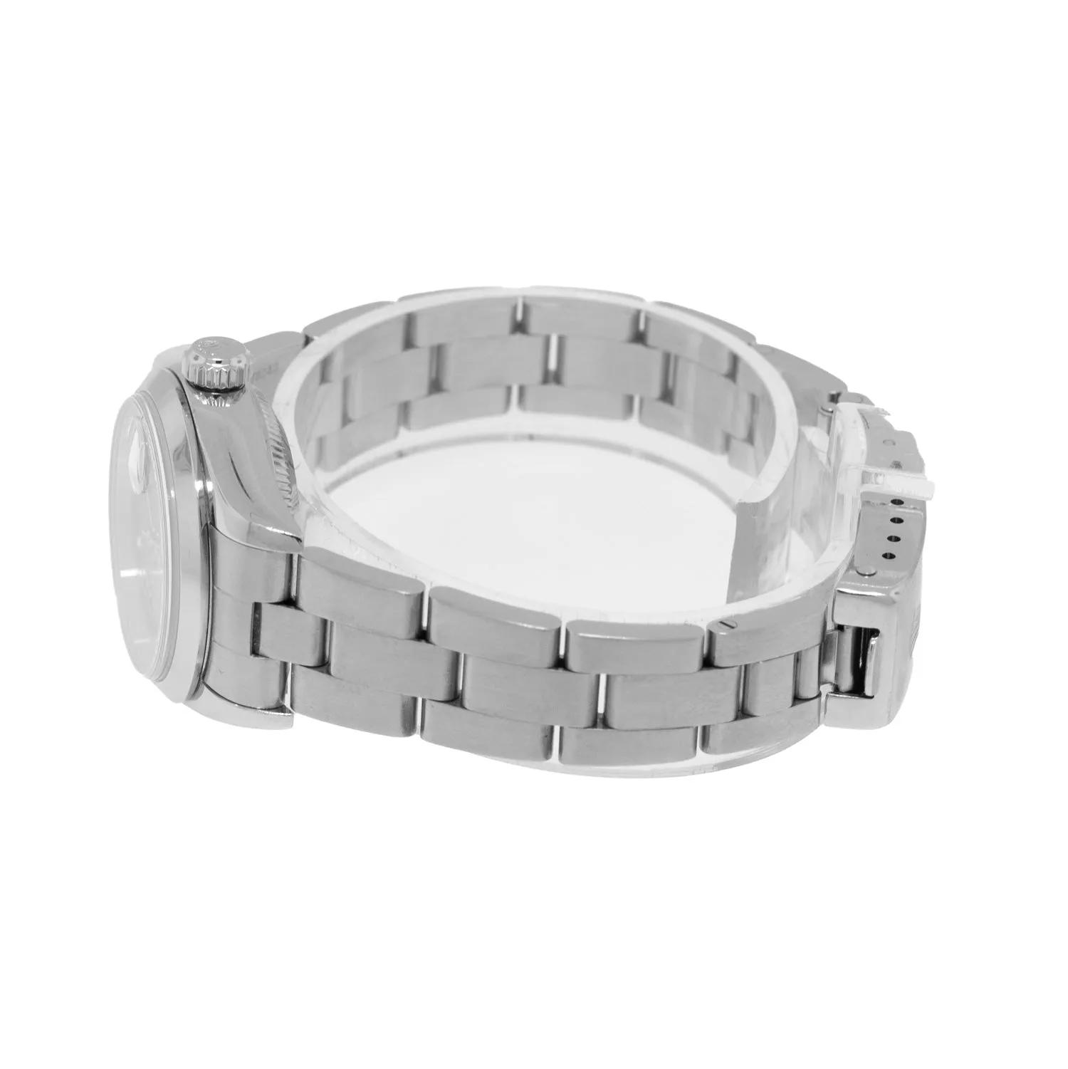 Rolex Datejust 26mm Stainless Steel Pink Arabic Index Dial 79160