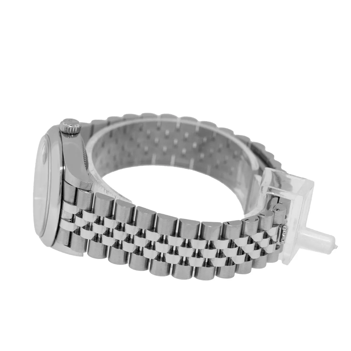 Rolex Datejust 31mm Stainless Steel Pink Index Dial & Smooth Bezel 278240