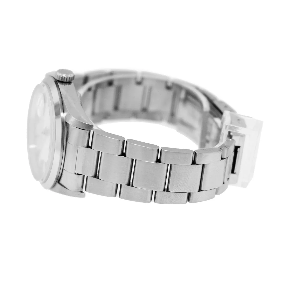 Rolex Datejust 36mm Stainless Steel Silver Index Dial & Smooth Bezel 16200