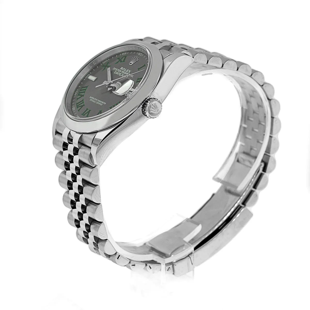 Rolex Datejust 36mm Stainless Steel Wimbledon Dial & Smooth Bezel 126200