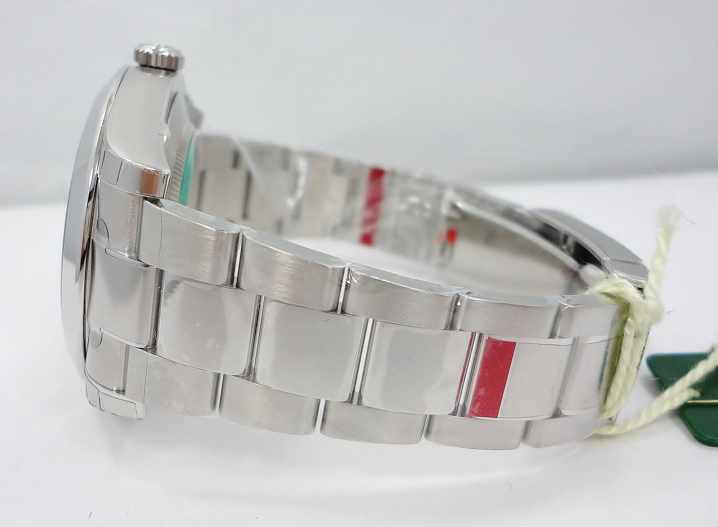 Rolex Datejust II 116300 41mm Oyster Silver Arabic Dial UNWRON FULLY STICKRED