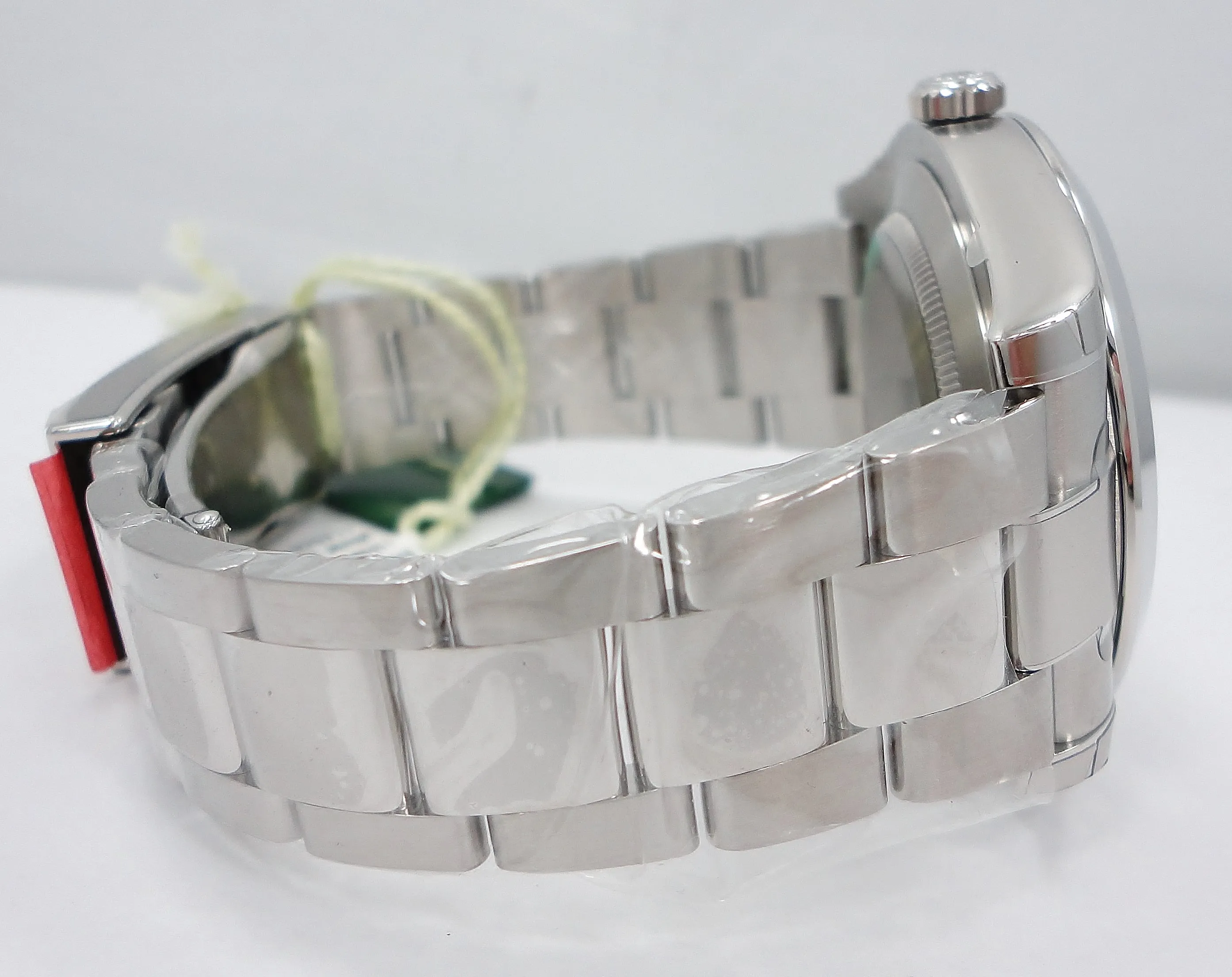 Rolex Datejust II 116300 41mm Oyster Silver Arabic Dial UNWRON FULLY STICKRED