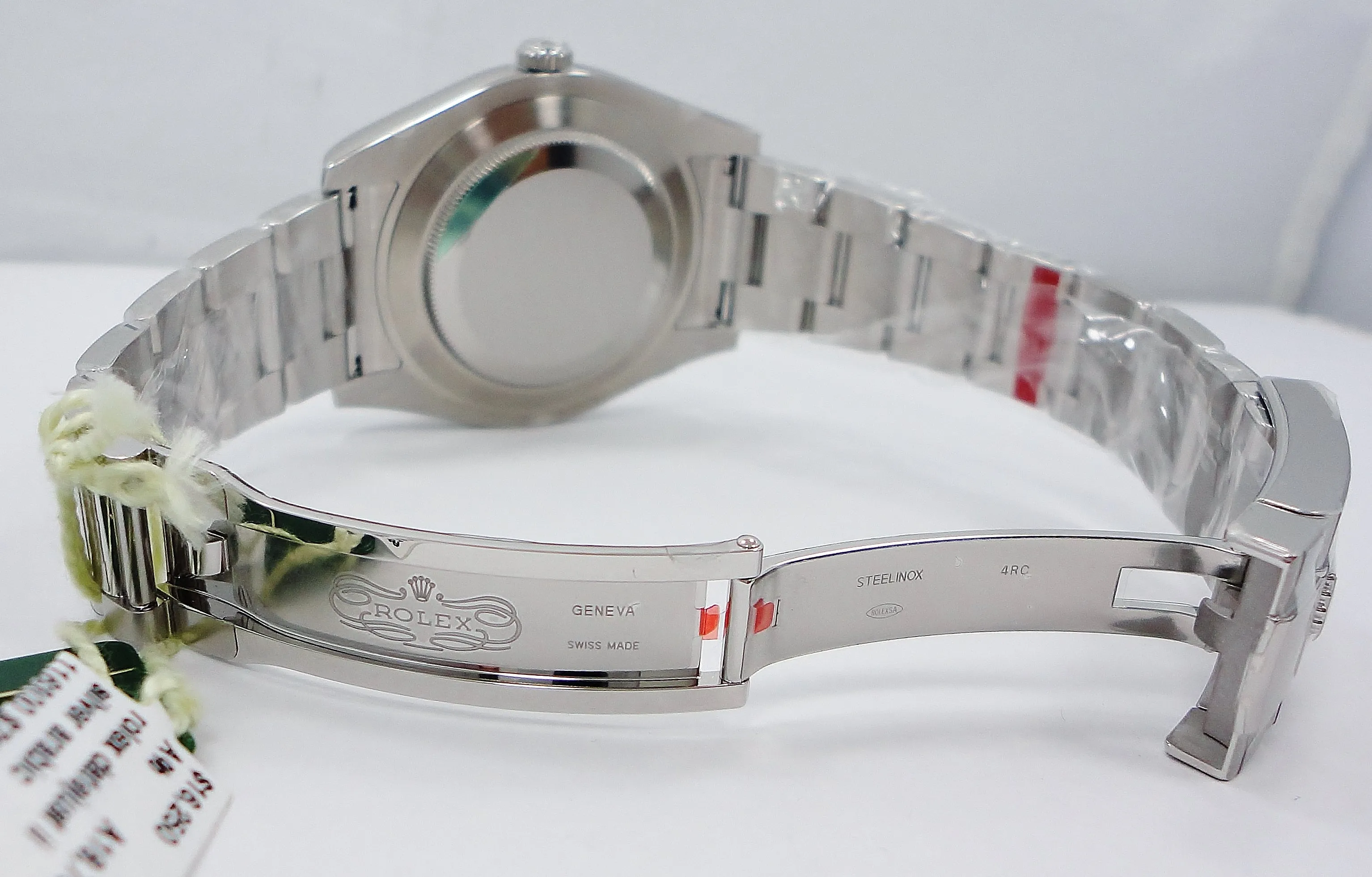 Rolex Datejust II 116300 41mm Oyster Silver Arabic Dial UNWRON FULLY STICKRED