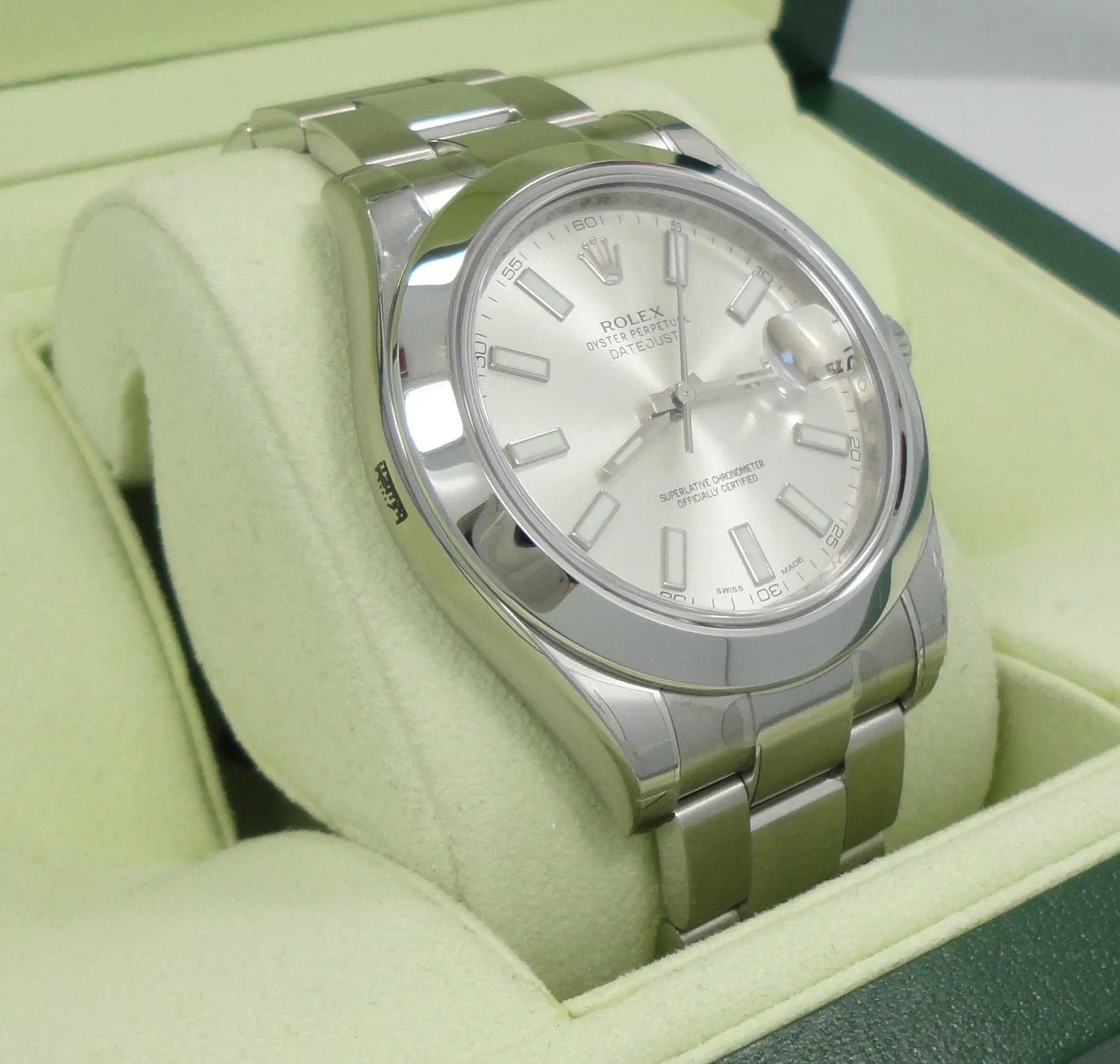 Rolex Datejust II 116300 Silver Dial Watch UNWORN FULLY STICKERED