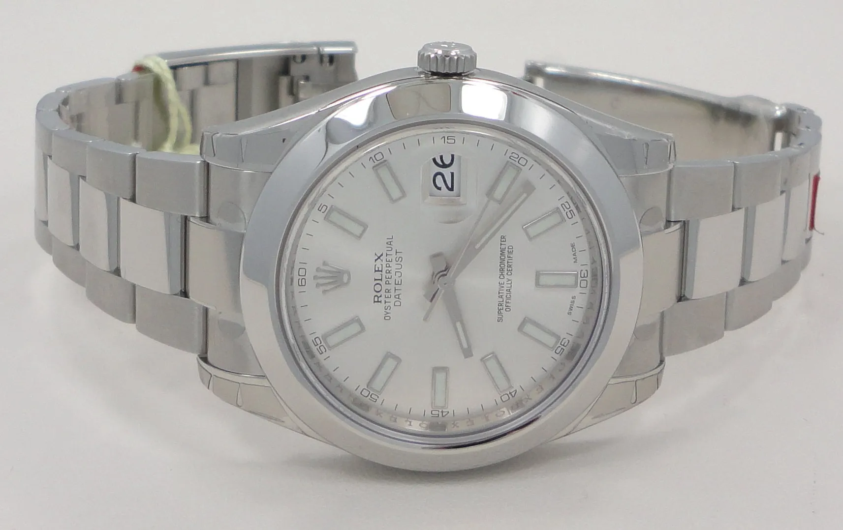 Rolex Datejust II 116300 Silver Dial Watch UNWORN FULLY STICKERED