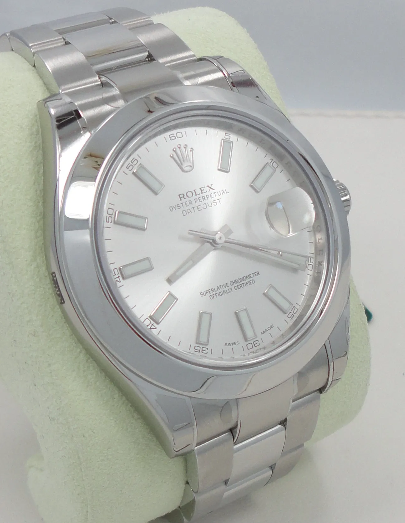 Rolex Datejust II 116300 Silver Dial Watch UNWORN FULLY STICKERED