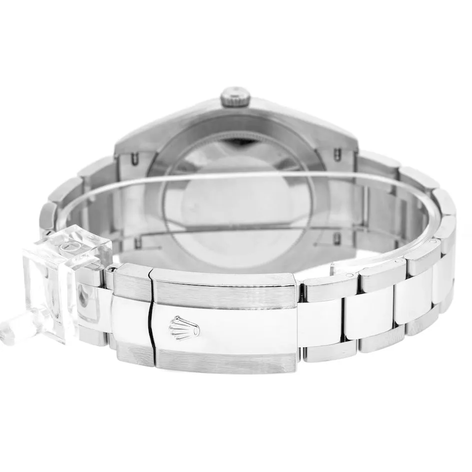 Rolex Datejust II 41mm Stainless Steel Blue Roman Dial & Domed Bezel 126300