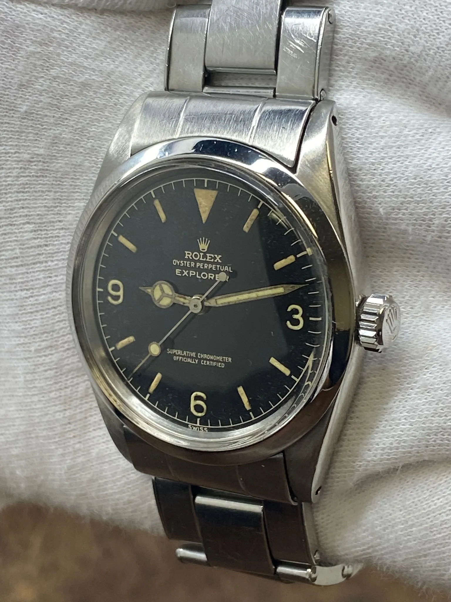 Rolex Explorer 1016 Black Dial Automatic Watch