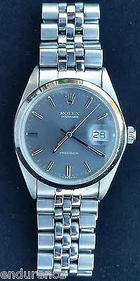ROLEX OYSTER DATE PRECISION STAINLESS STEEL MODEL 6694