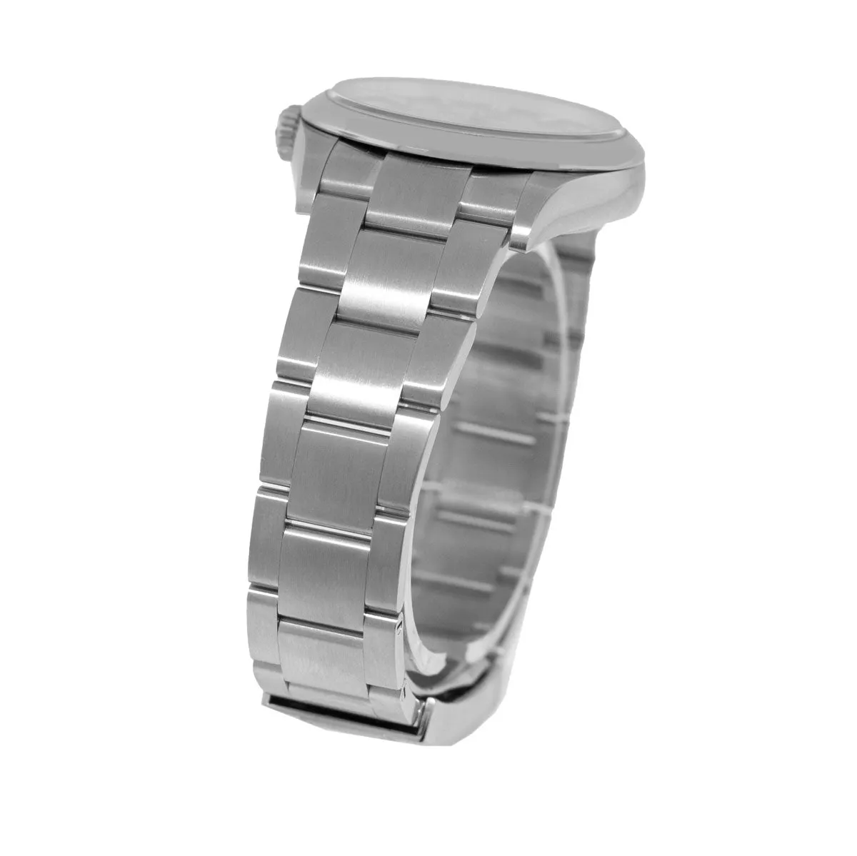 Rolex Oyster Perpetual 36mm Stainless Steel CUSTOM Tiffany Blue Index Dial & Smooth Bezel 126000
