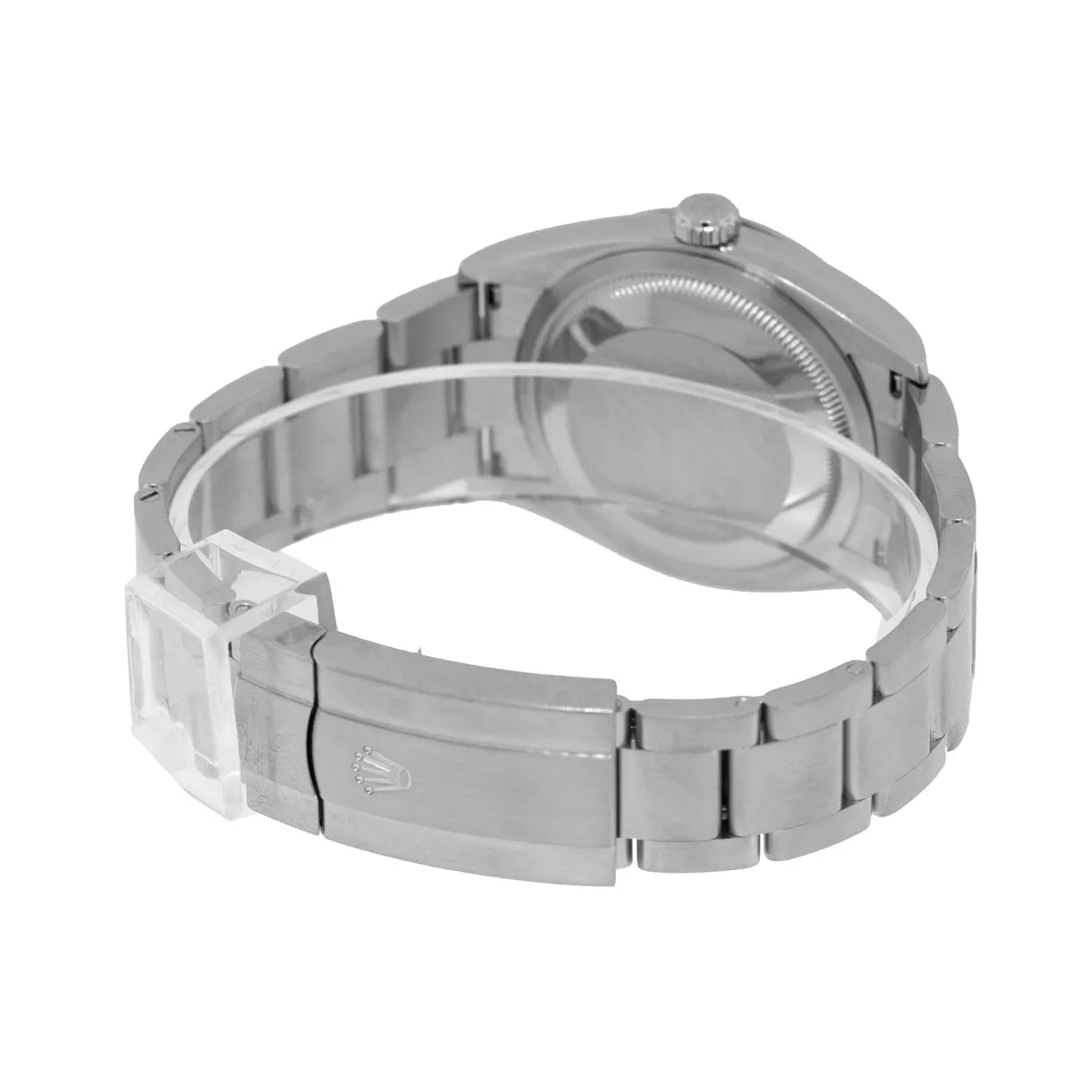 Rolex Oyster Perpetual 36mm Stainless Steel CUSTOM Tiffany Blue Index Dial & Smooth Bezel 126000