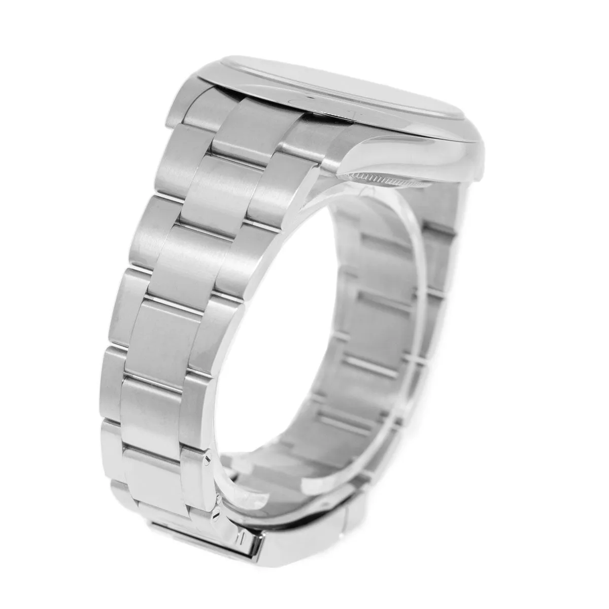 Rolex Oyster Perpetual 41mm Stainless Steel CUSTOM Tiffany Blue Index Dial & Smooth Bezel 124300