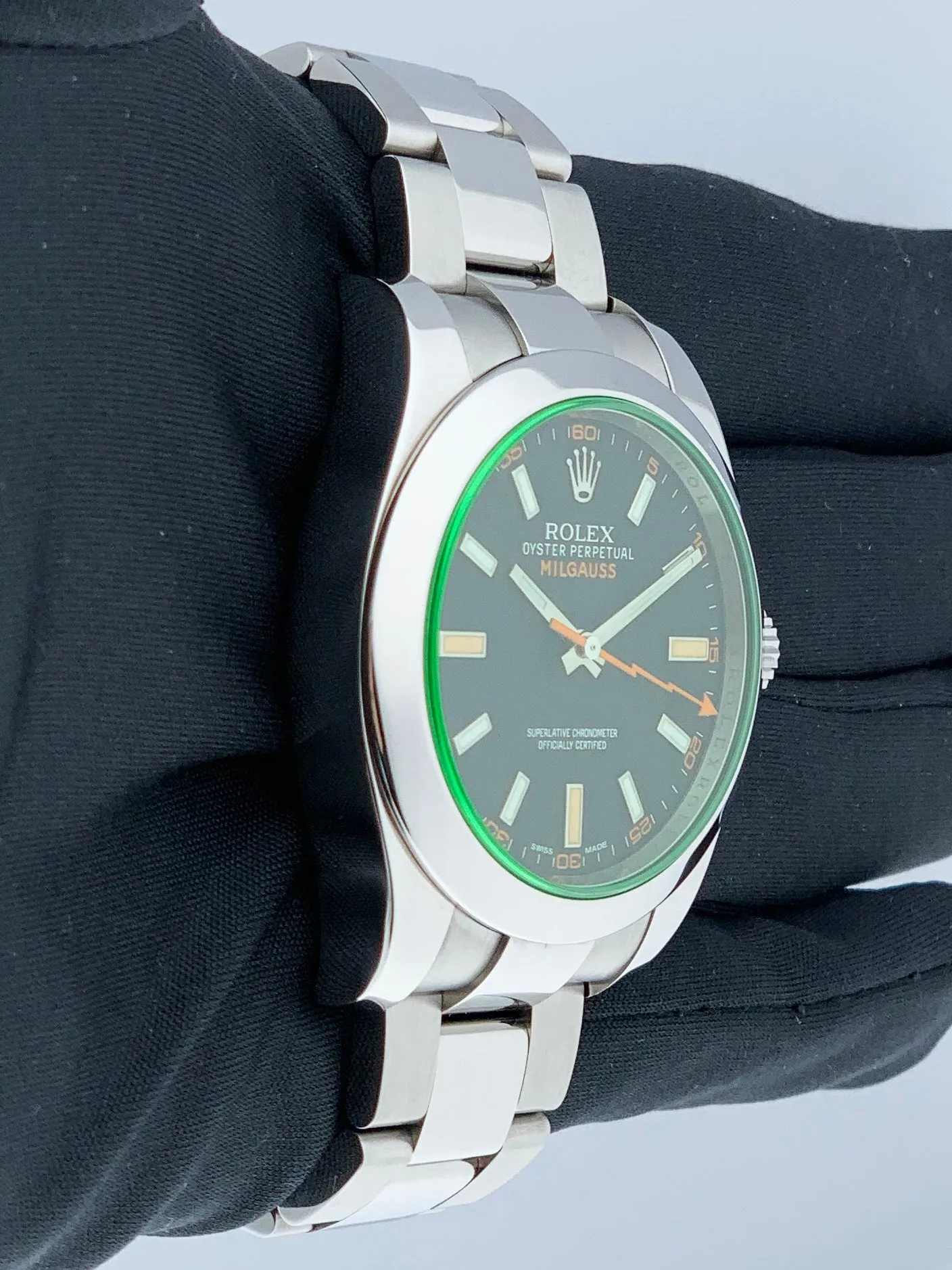 Rolex Oyster Perpetual Milgauss 116400 Mens Watch