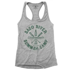 Saco River Summer Camp Ladies Tank Top