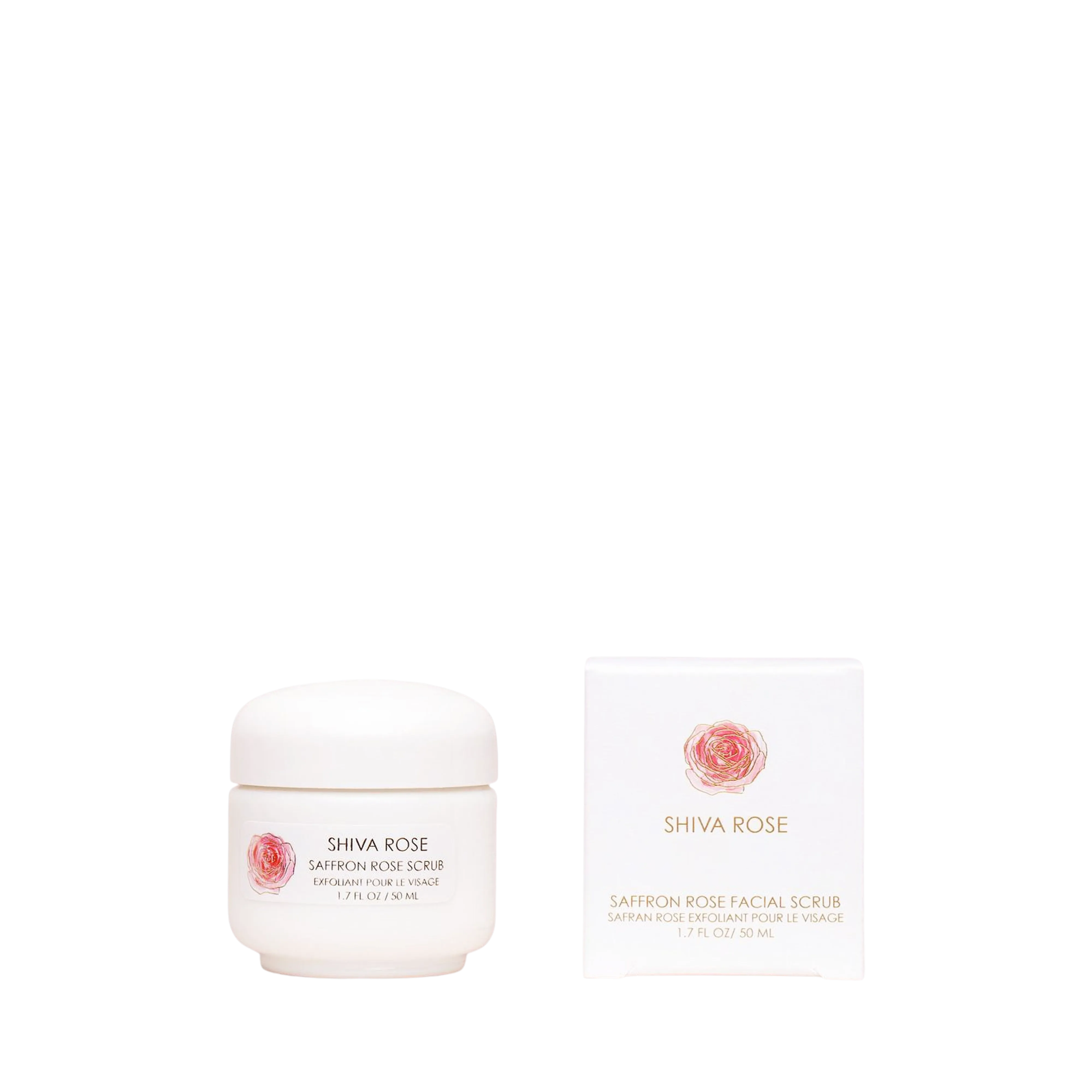 Saffron Rose Facial Scrub