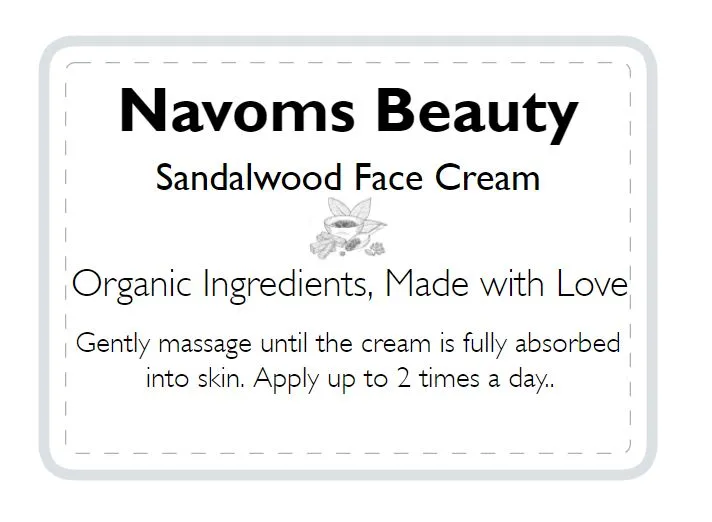 Sandalwood Face Cream