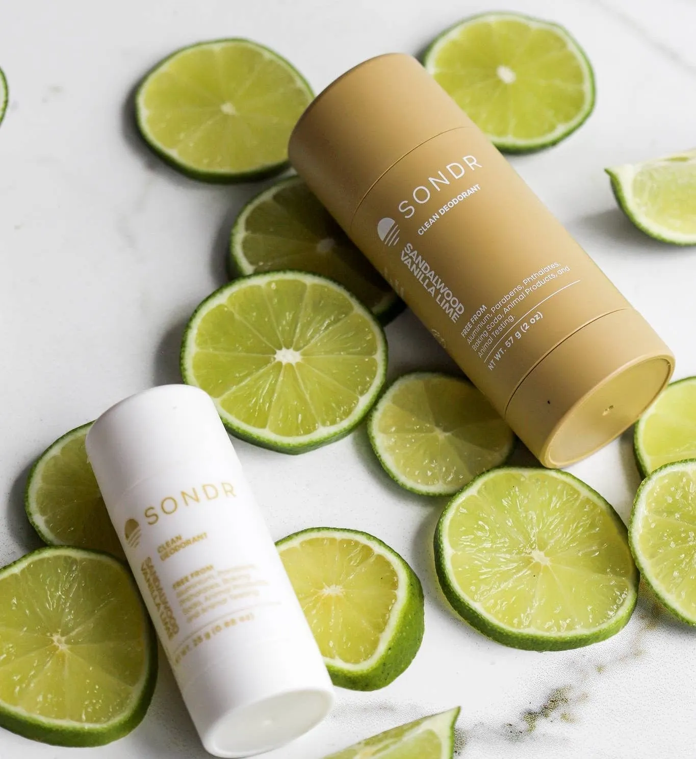 Sandalwood Vanilla Lime Clean Deodorant Stick 58g