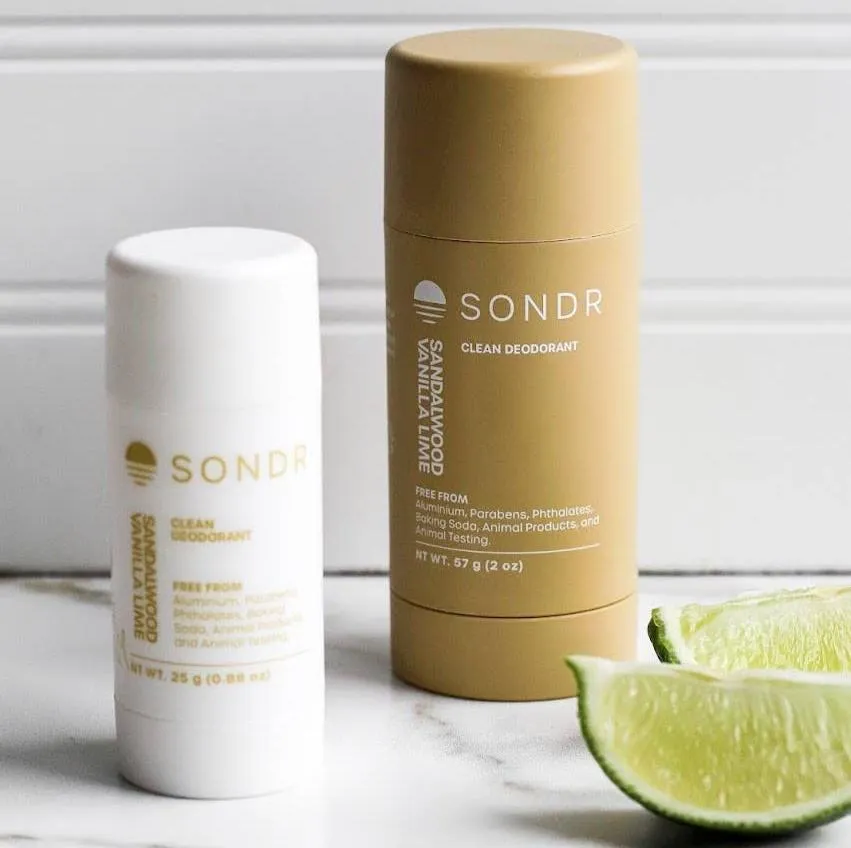 Sandalwood Vanilla Lime Clean Deodorant Stick 58g