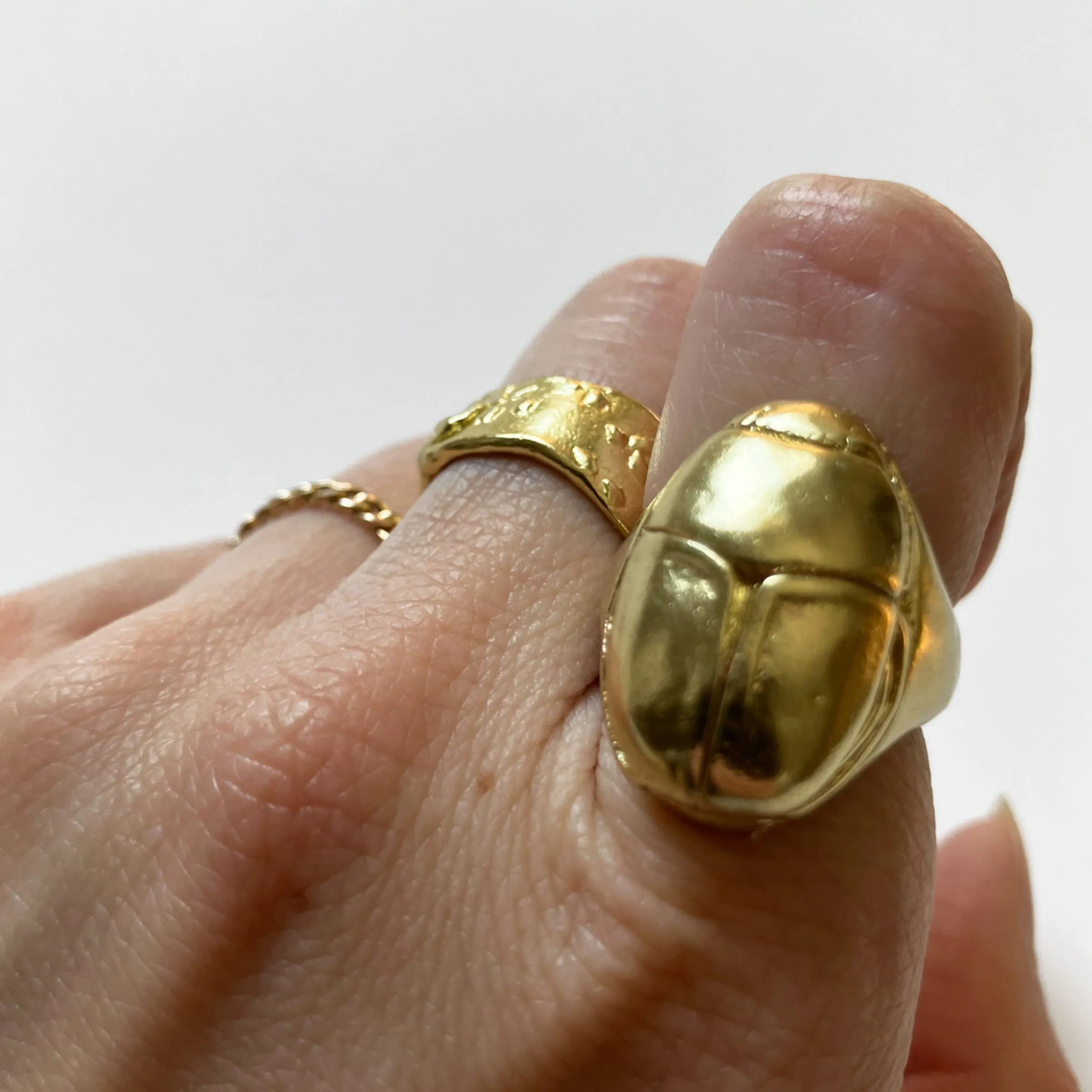 Satomi Studio Scarab Ring