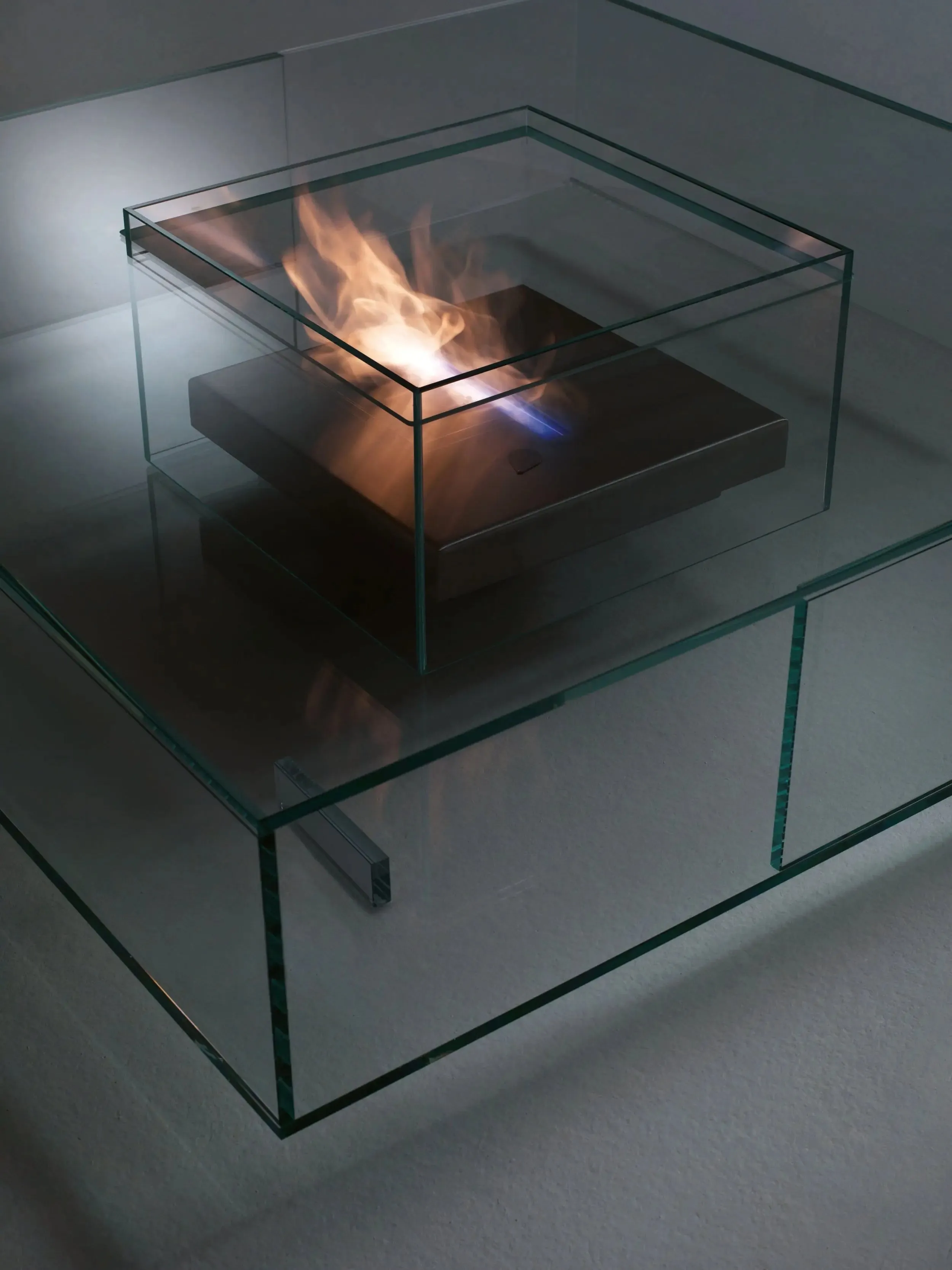 Seasons Low Glass Table