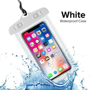 Shelbox Luminous Waterproof Smartphone Case For Phone Pouch Bag 6.5" Underwater Phone Case For iPhone 11 Huawei Xiaomi Universal