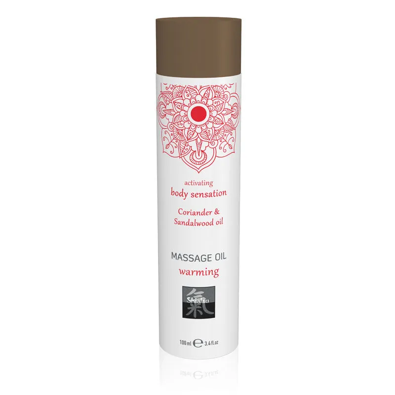 SHIATSU Massage Oil - Warming - Coriander & Sandalwood 100ml