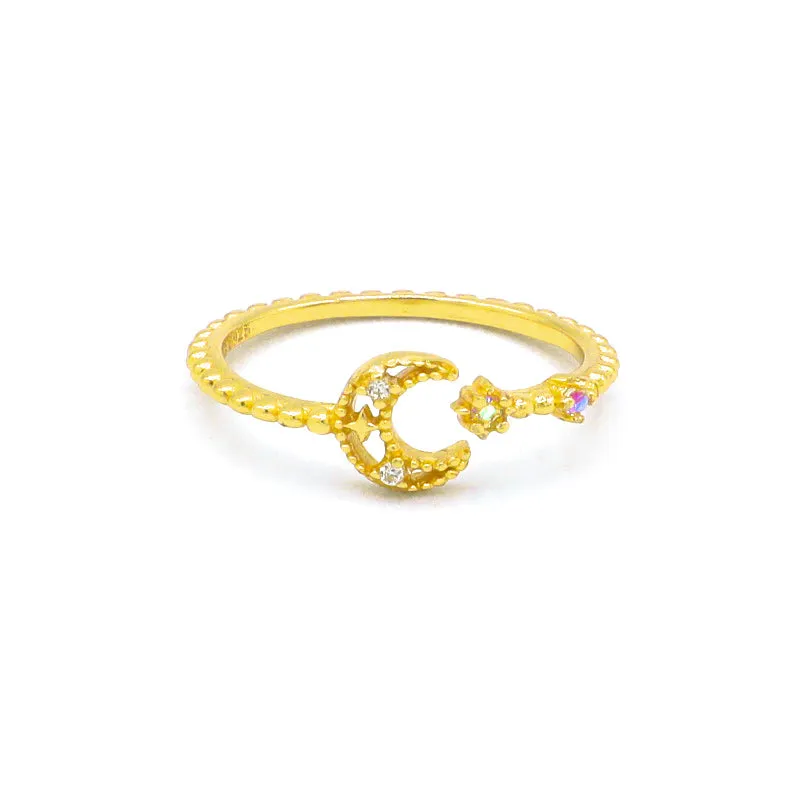 Shining Moon Ring