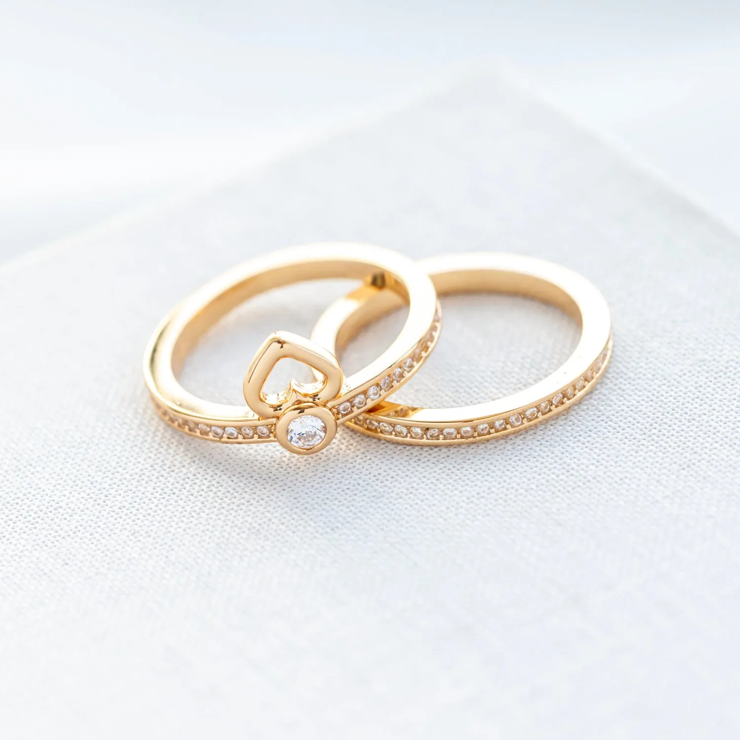 Shining Spade Ring Size 7
