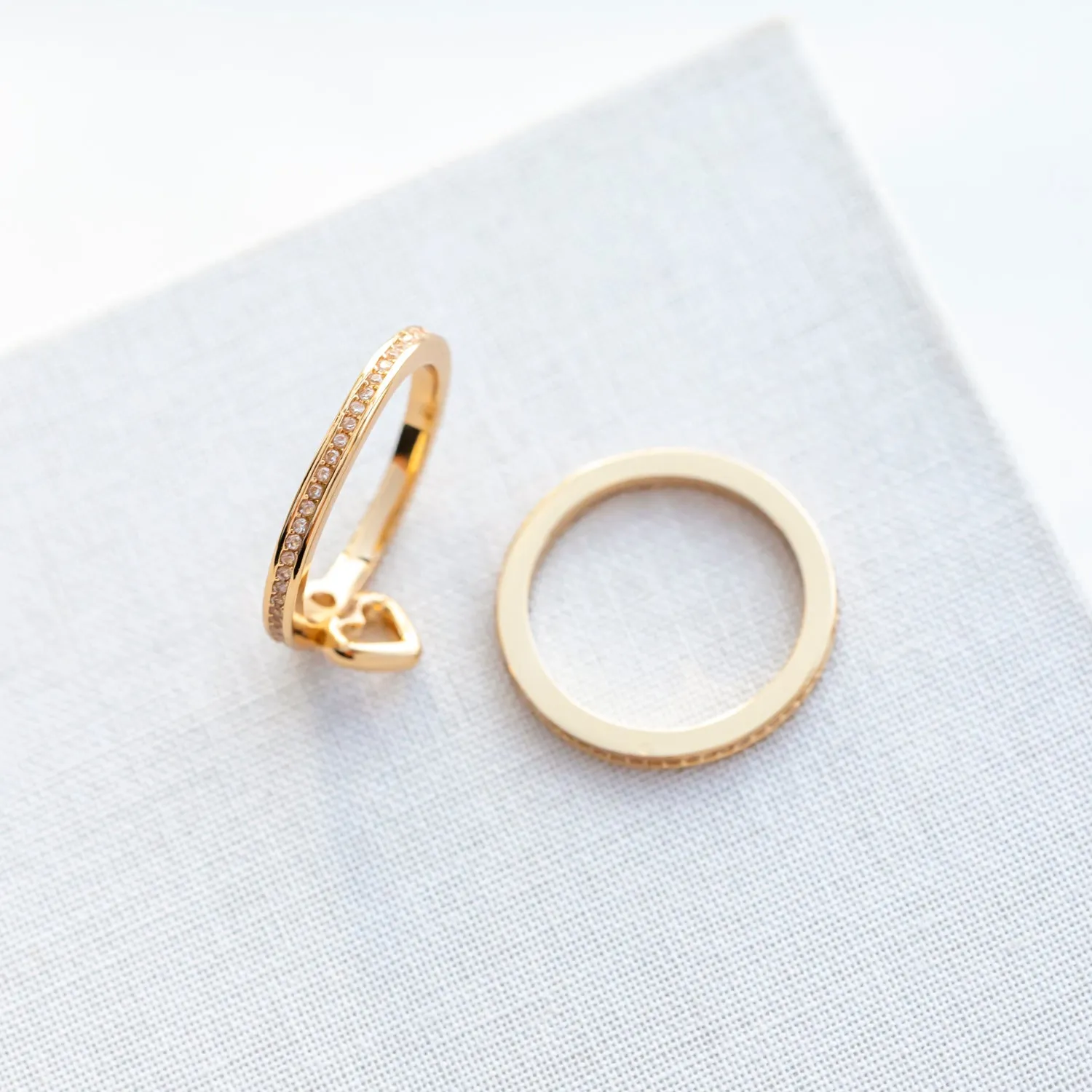 Shining Spade Ring Size 7