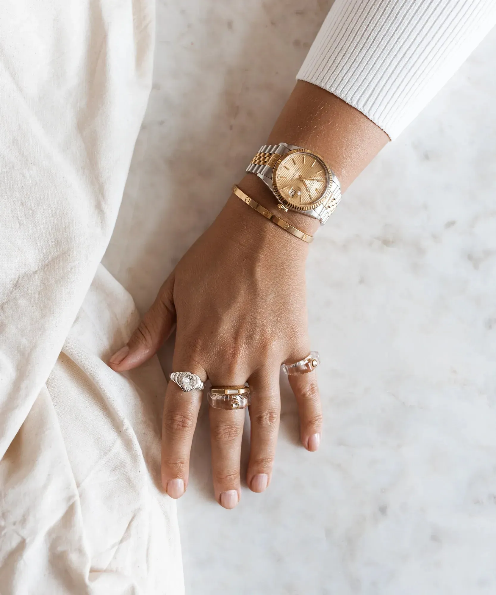 SHINING STAR CRYSTAL RING