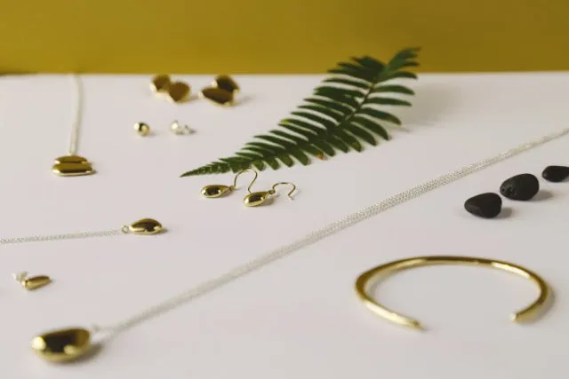 Shoreline Cuff Bracelet | Brass