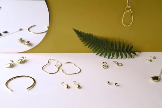 Shoreline Cuff Bracelet | Brass