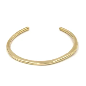Shoreline Cuff Bracelet | Brass