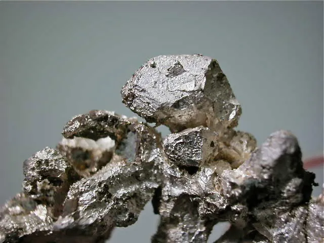 Silver and Copper, Pewabic Lode Quincy Mine, Quincy Mining Company, Lake Superior Copper District, Houghton Co., Michigan, Miniature 5.0 x 6.4 x 7.5 cm, $4800.  Online 11/2. SOLD.