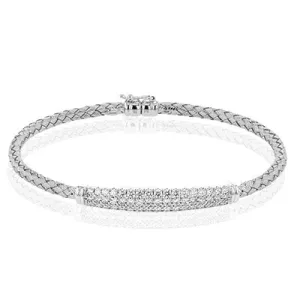 Simon G. Pave Bar Diamond Bracelet