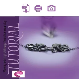 Sky Guide 4: Fine Silver Metal Clay Tutorial - Working with High Shrinkage Metal Clay - Devoted Clasp Project