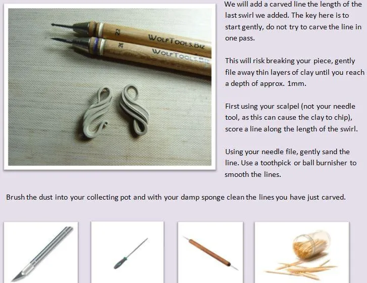 Sky Guide 4: Fine Silver Metal Clay Tutorial - Working with High Shrinkage Metal Clay - Devoted Clasp Project
