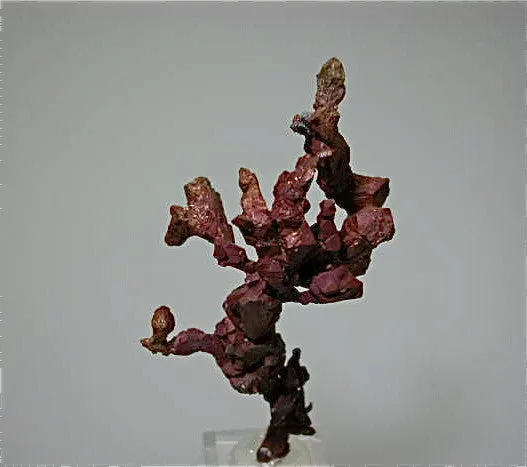 SOLD Copper, Rubtsovskiy Mine, Altaiskiy Krai, Siberia, Russia Miniature 3 x 3 x 6.7 cm $250. Online 7/7