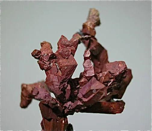 SOLD Copper, Rubtsovskiy Mine, Altaiskiy Krai, Siberia, Russia Miniature 3 x 3 x 6.7 cm $250. Online 7/7