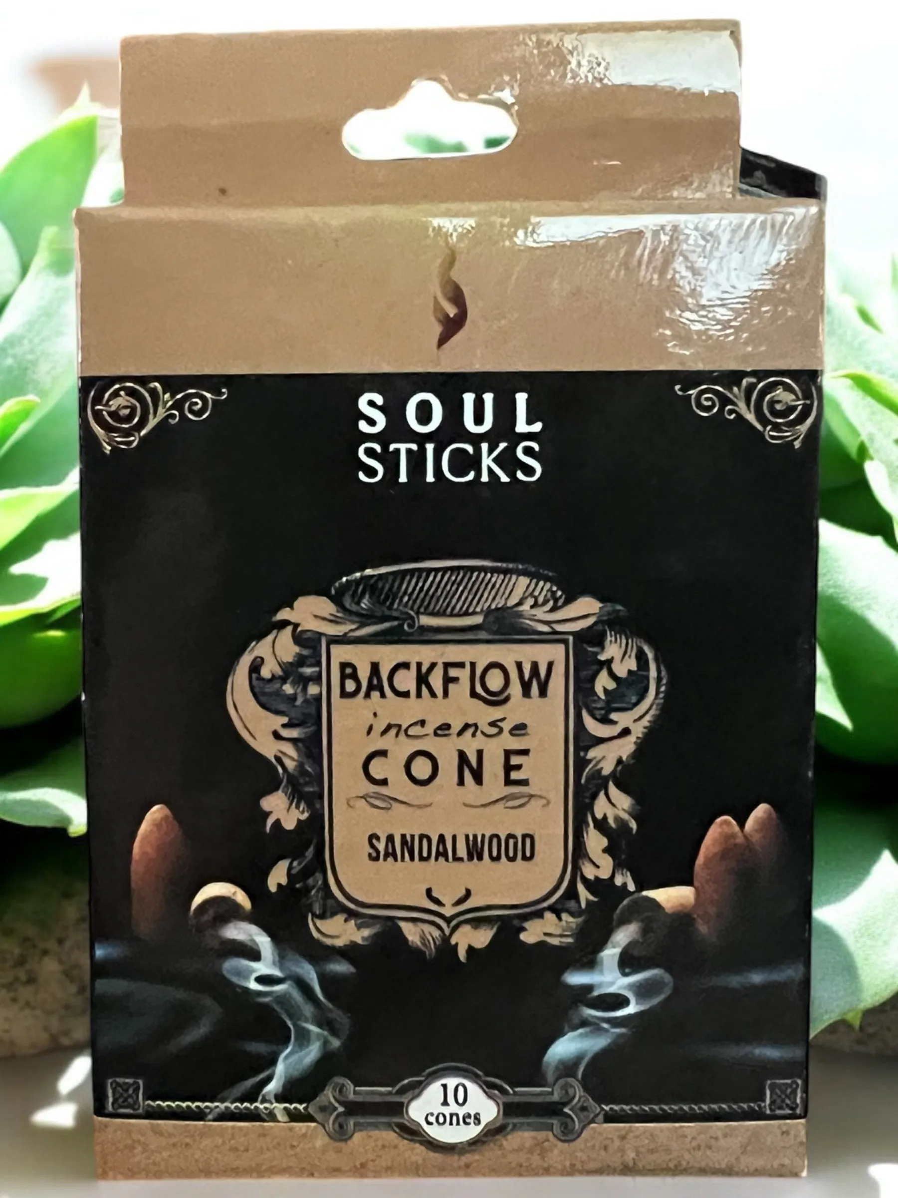 Soul Sticks Backflow Incense Cone - Sandalwood