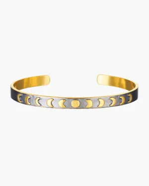 SPIRITUAL EVOLUTION MOON PHASE CUFF