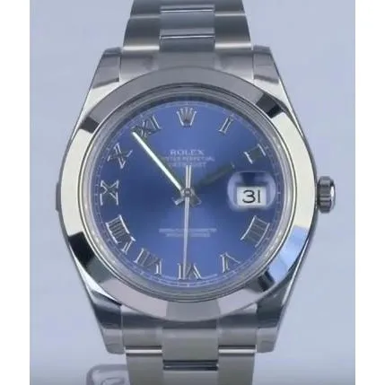 Stainless Steel Oyster Bracelet Datejust Ii 41Mm Rolex Men Watch