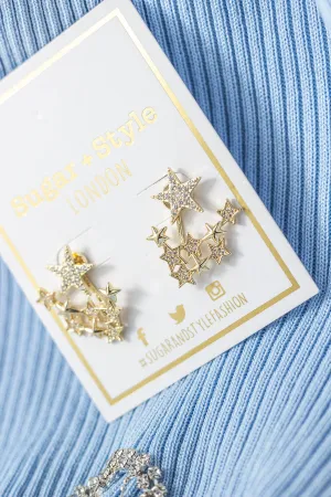 Star Constellation Diamante Earrings