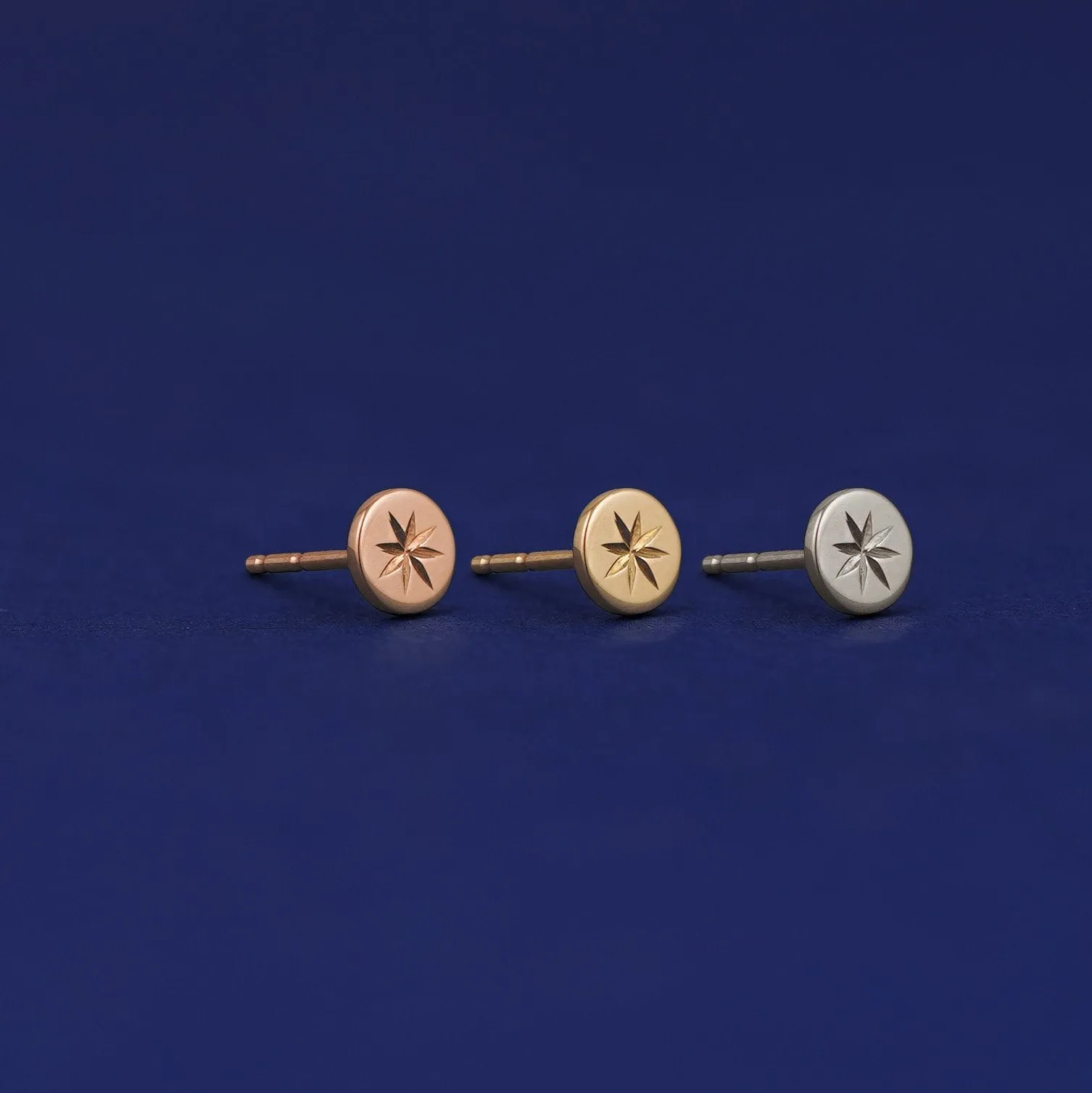 Star Disk Earring