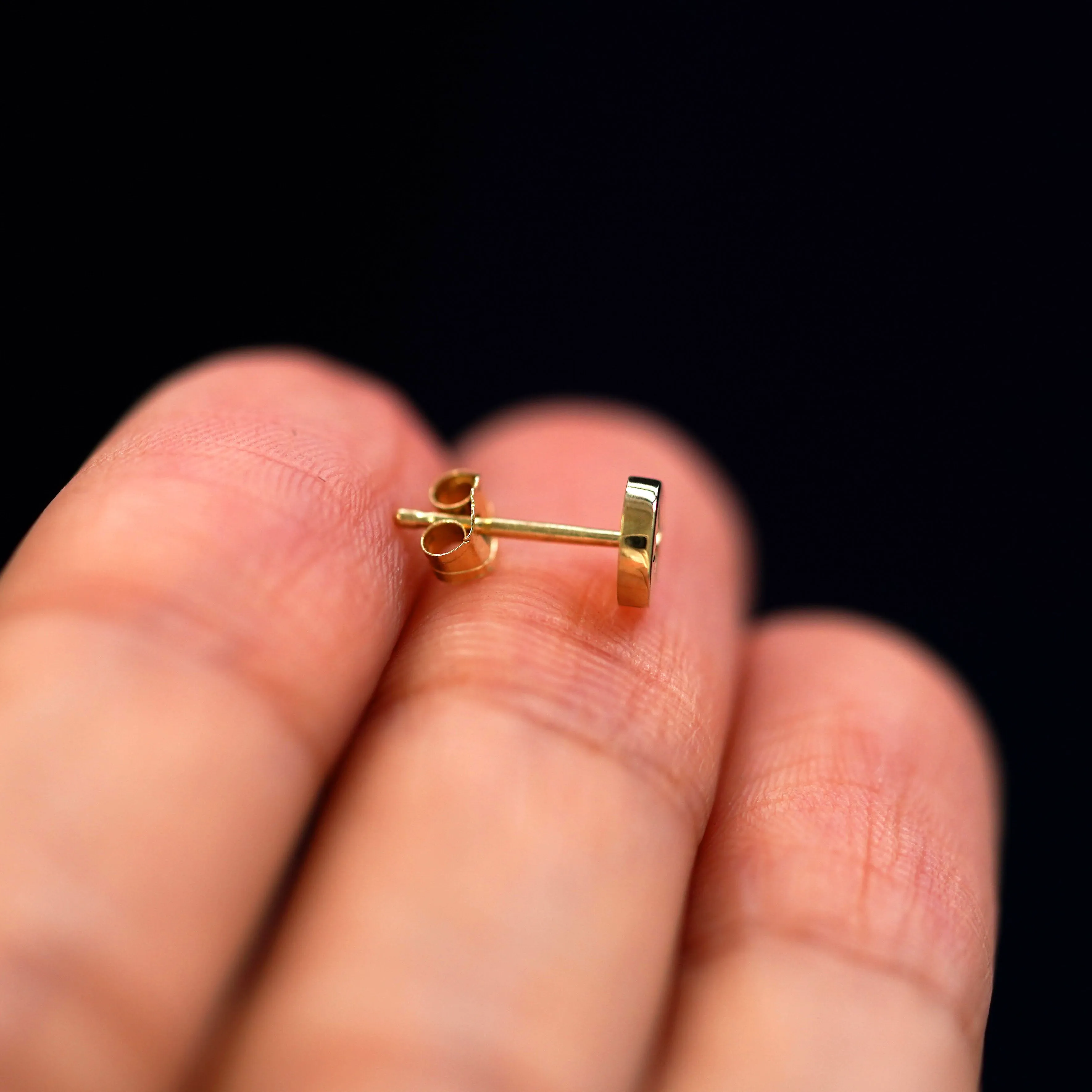 Star Disk Earring