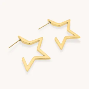 Star Hoops, Gold