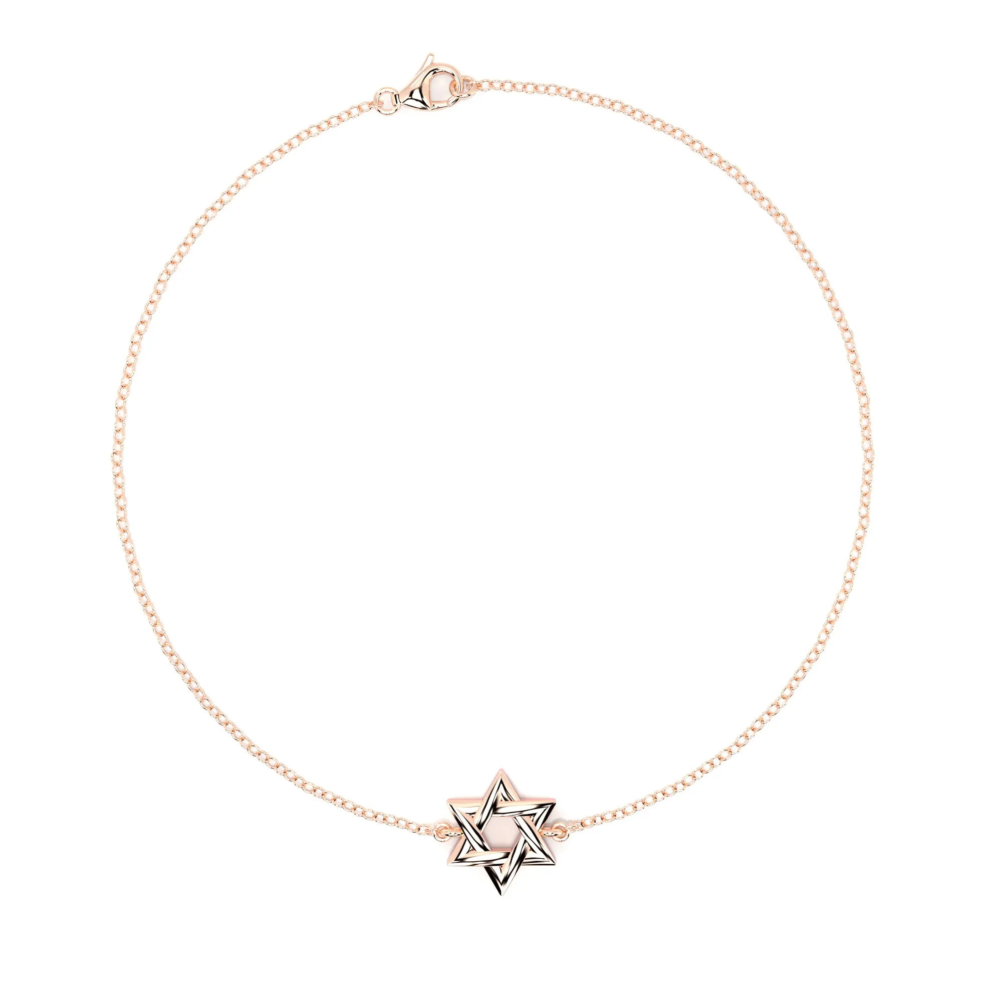 Star of David Gold Bracelet
