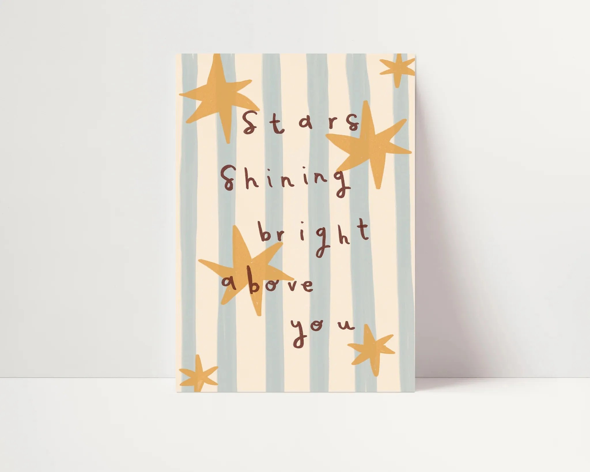 Stars Shining For You A4 Art Print