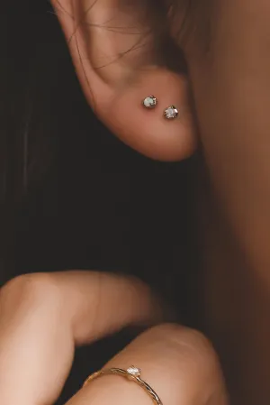 Sterling Silver Birthstone Earrings